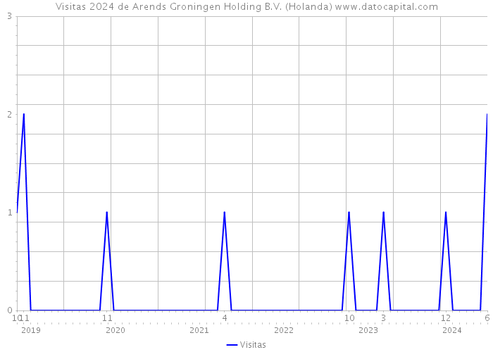 Visitas 2024 de Arends Groningen Holding B.V. (Holanda) 