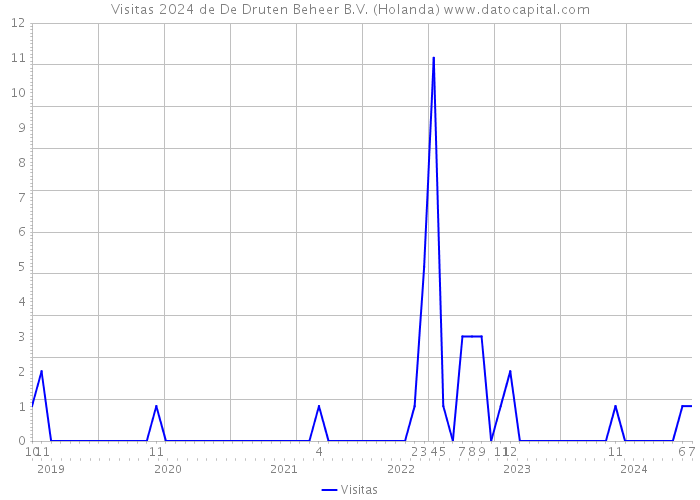 Visitas 2024 de De Druten Beheer B.V. (Holanda) 