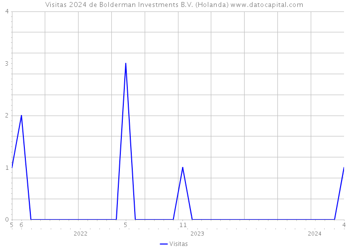 Visitas 2024 de Bolderman Investments B.V. (Holanda) 