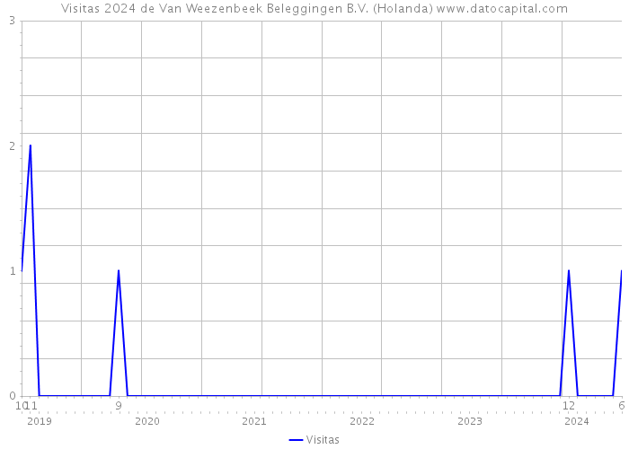 Visitas 2024 de Van Weezenbeek Beleggingen B.V. (Holanda) 