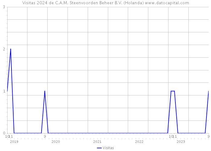 Visitas 2024 de C.A.M. Steenvoorden Beheer B.V. (Holanda) 