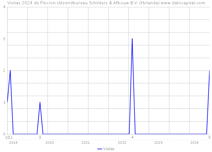 Visitas 2024 de Flexion Uitzendbureau Schilders & Afbouw B.V. (Holanda) 