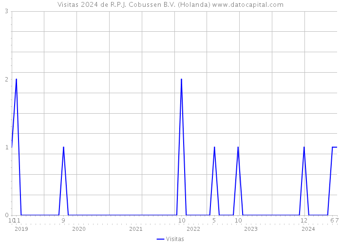 Visitas 2024 de R.P.J. Cobussen B.V. (Holanda) 