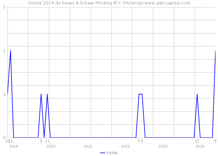 Visitas 2024 de Kwast & Schaar Holding B.V. (Holanda) 