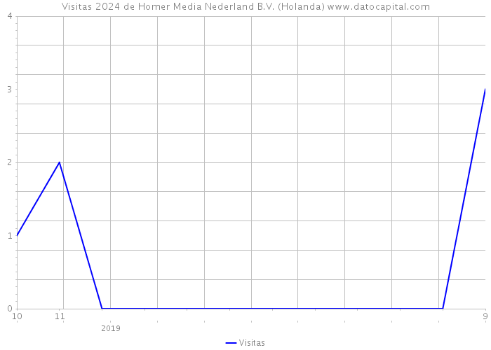 Visitas 2024 de Homer Media Nederland B.V. (Holanda) 