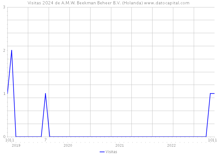 Visitas 2024 de A.M.W. Beekman Beheer B.V. (Holanda) 