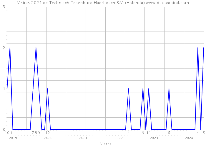 Visitas 2024 de Technisch Tekenburo Haarbosch B.V. (Holanda) 