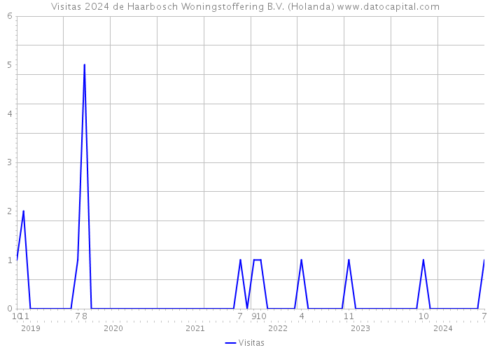 Visitas 2024 de Haarbosch Woningstoffering B.V. (Holanda) 