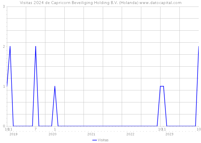Visitas 2024 de Capricorn Beveiliging Holding B.V. (Holanda) 