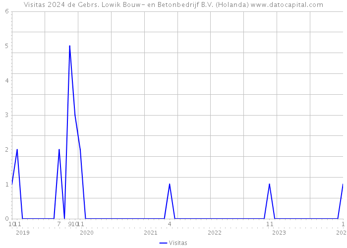 Visitas 2024 de Gebrs. Lowik Bouw- en Betonbedrijf B.V. (Holanda) 