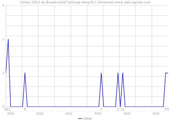 Visitas 2024 de Bouwbedrijf Vellinga Heeg B.V. (Holanda) 