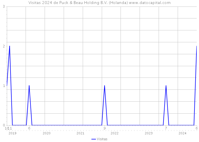 Visitas 2024 de Puck & Beau Holding B.V. (Holanda) 