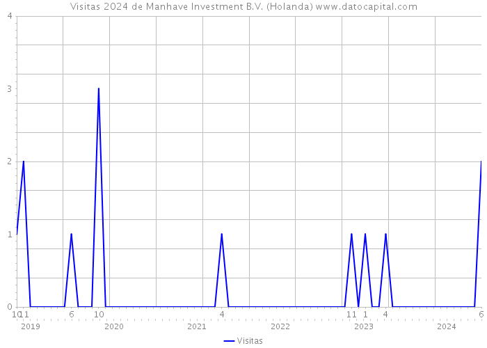 Visitas 2024 de Manhave Investment B.V. (Holanda) 