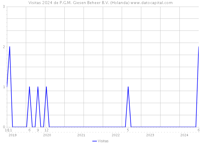 Visitas 2024 de P.G.M. Giesen Beheer B.V. (Holanda) 