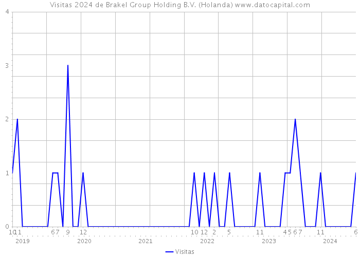 Visitas 2024 de Brakel Group Holding B.V. (Holanda) 