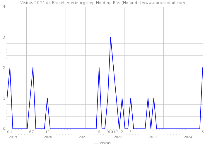 Visitas 2024 de Brakel Interieurgroep Holding B.V. (Holanda) 