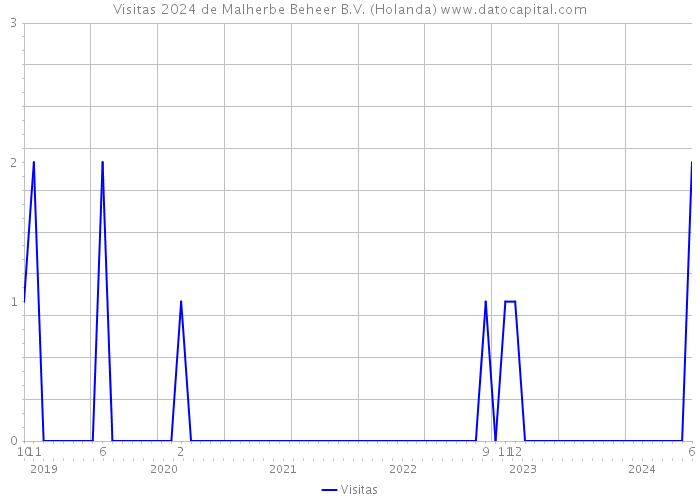 Visitas 2024 de Malherbe Beheer B.V. (Holanda) 