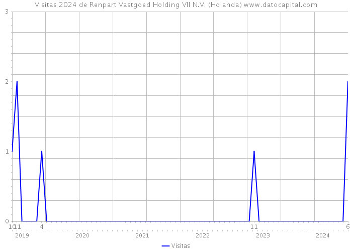 Visitas 2024 de Renpart Vastgoed Holding VII N.V. (Holanda) 