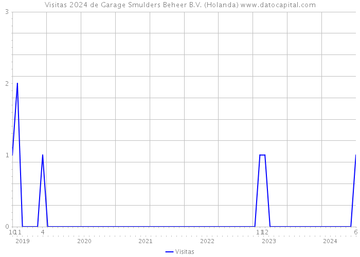 Visitas 2024 de Garage Smulders Beheer B.V. (Holanda) 