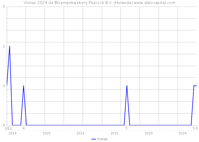 Visitas 2024 de Bloemenkwekerij Peacock B.V. (Holanda) 