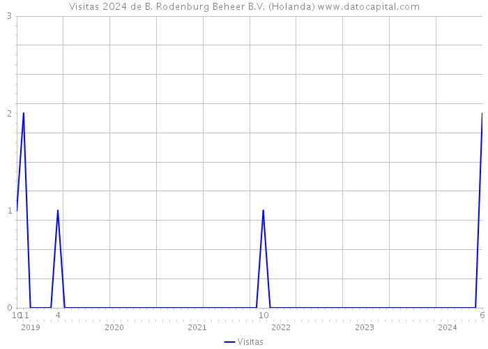 Visitas 2024 de B. Rodenburg Beheer B.V. (Holanda) 