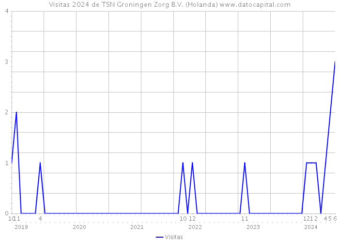 Visitas 2024 de TSN Groningen Zorg B.V. (Holanda) 