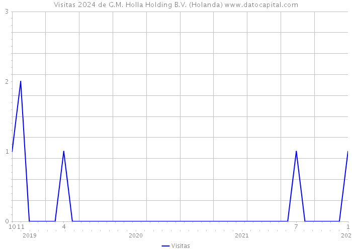 Visitas 2024 de G.M. Holla Holding B.V. (Holanda) 