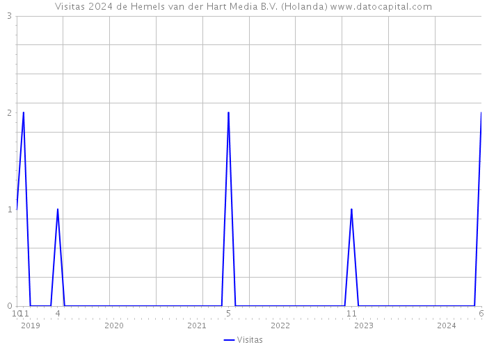 Visitas 2024 de Hemels van der Hart Media B.V. (Holanda) 