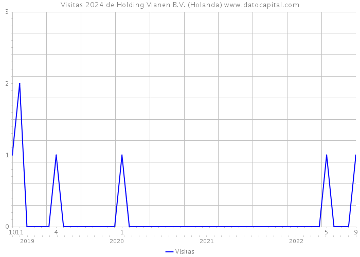 Visitas 2024 de Holding Vianen B.V. (Holanda) 