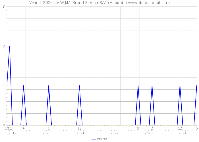 Visitas 2024 de W.J.M. Brand Beheer B.V. (Holanda) 