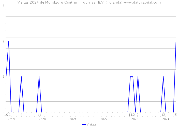 Visitas 2024 de Mondzorg Centrum Hoornaar B.V. (Holanda) 