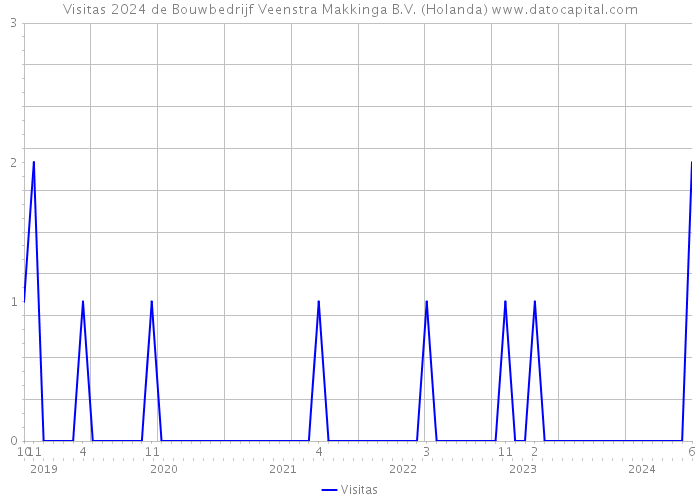 Visitas 2024 de Bouwbedrijf Veenstra Makkinga B.V. (Holanda) 