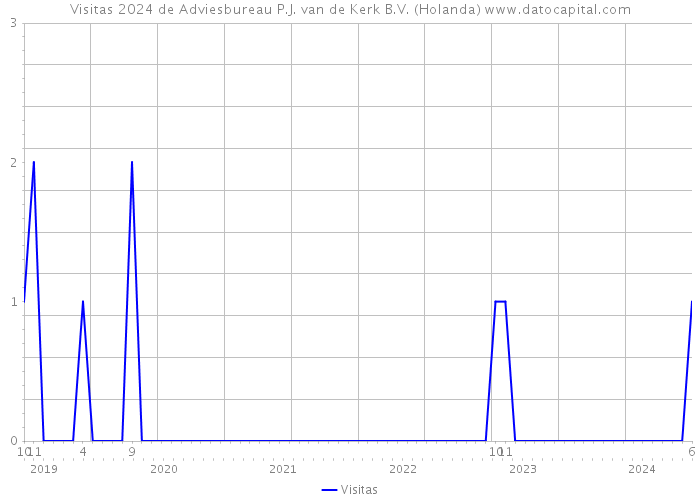 Visitas 2024 de Adviesbureau P.J. van de Kerk B.V. (Holanda) 