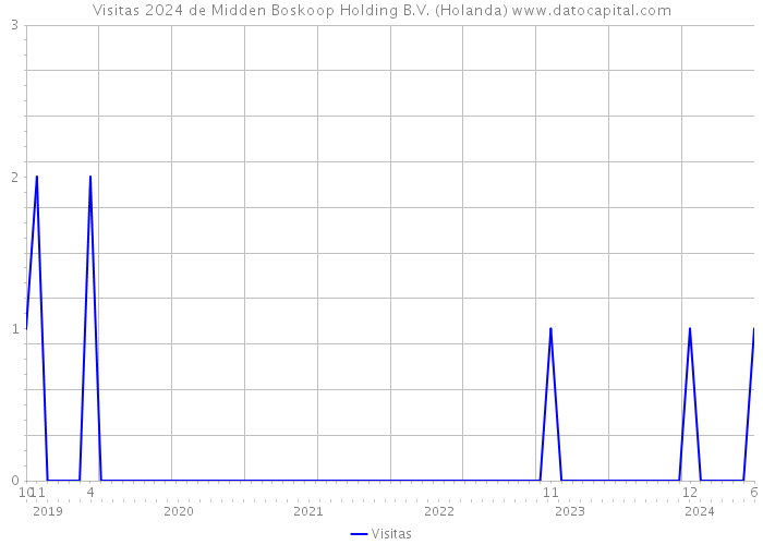 Visitas 2024 de Midden Boskoop Holding B.V. (Holanda) 