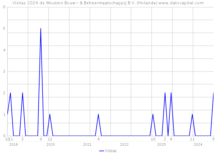 Visitas 2024 de Wouters Bouw- & Beheermaatschappij B.V. (Holanda) 