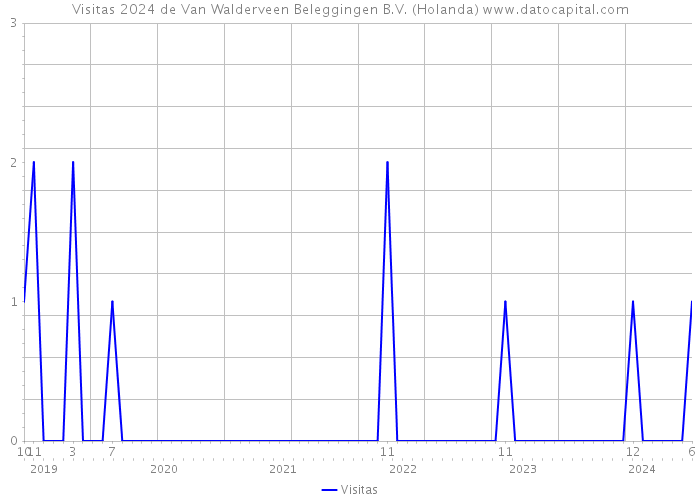 Visitas 2024 de Van Walderveen Beleggingen B.V. (Holanda) 