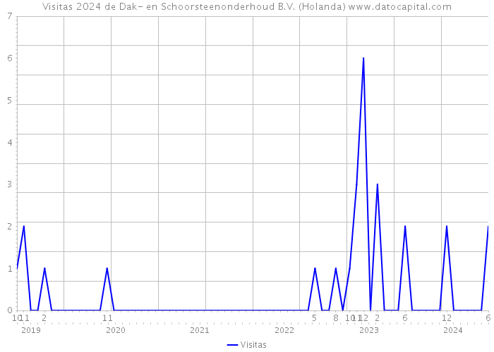 Visitas 2024 de Dak- en Schoorsteenonderhoud B.V. (Holanda) 