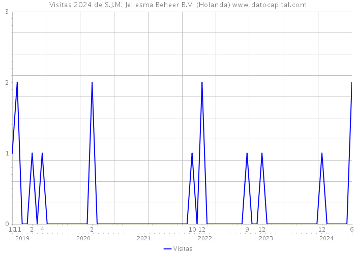 Visitas 2024 de S.J.M. Jellesma Beheer B.V. (Holanda) 