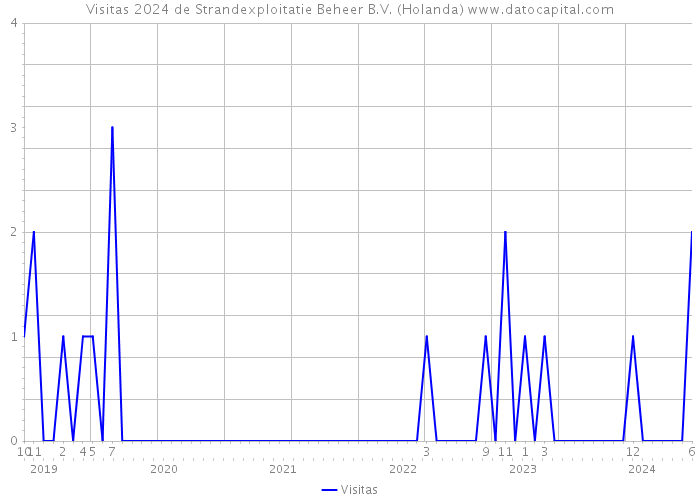 Visitas 2024 de Strandexploitatie Beheer B.V. (Holanda) 