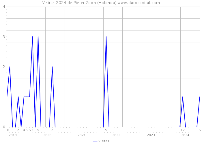 Visitas 2024 de Pieter Zoon (Holanda) 