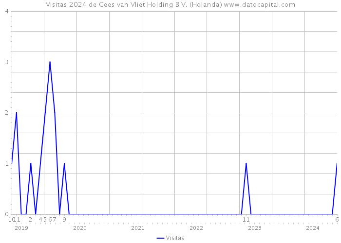 Visitas 2024 de Cees van Vliet Holding B.V. (Holanda) 