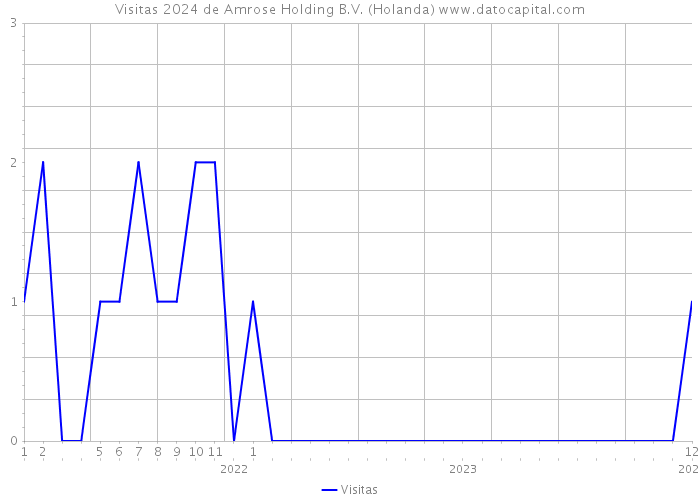 Visitas 2024 de Amrose Holding B.V. (Holanda) 