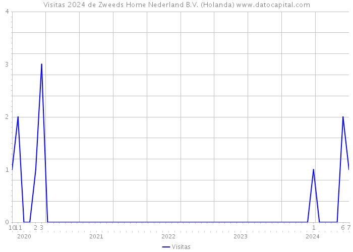 Visitas 2024 de Zweeds Home Nederland B.V. (Holanda) 