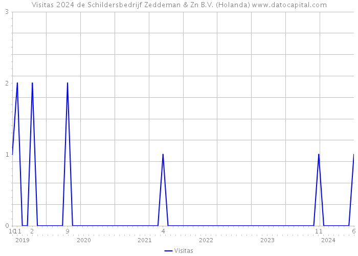 Visitas 2024 de Schildersbedrijf Zeddeman & Zn B.V. (Holanda) 