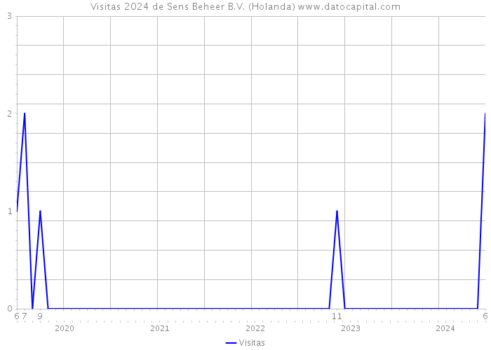 Visitas 2024 de Sens Beheer B.V. (Holanda) 