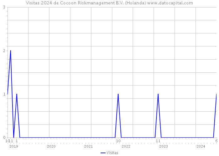 Visitas 2024 de Cocoon Riskmanagement B.V. (Holanda) 