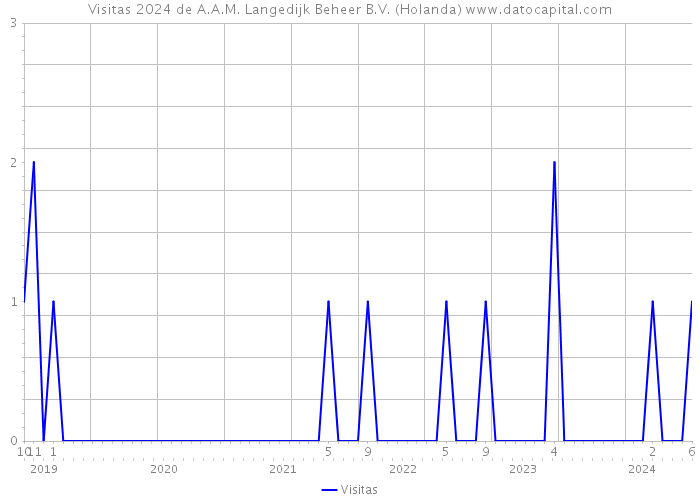 Visitas 2024 de A.A.M. Langedijk Beheer B.V. (Holanda) 