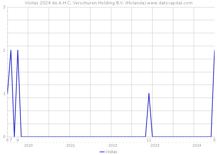 Visitas 2024 de A.H.C. Verschuren Holding B.V. (Holanda) 