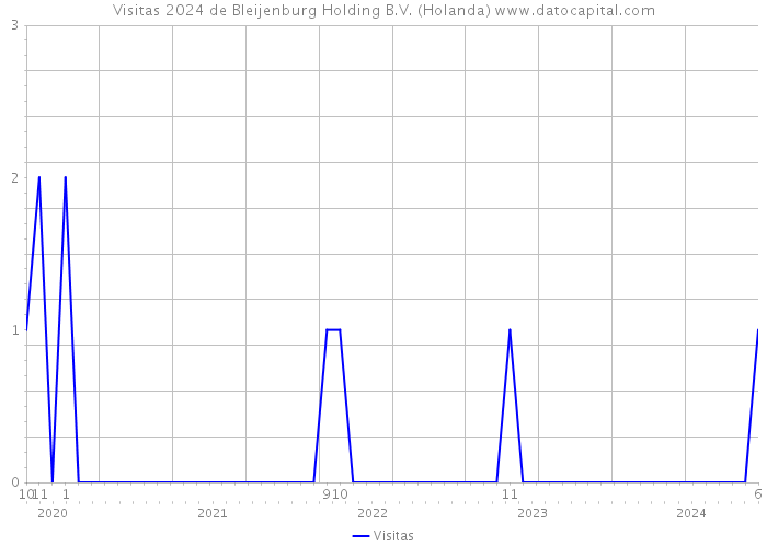 Visitas 2024 de Bleijenburg Holding B.V. (Holanda) 