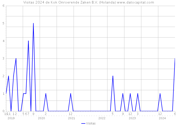 Visitas 2024 de Kok Onroerende Zaken B.V. (Holanda) 